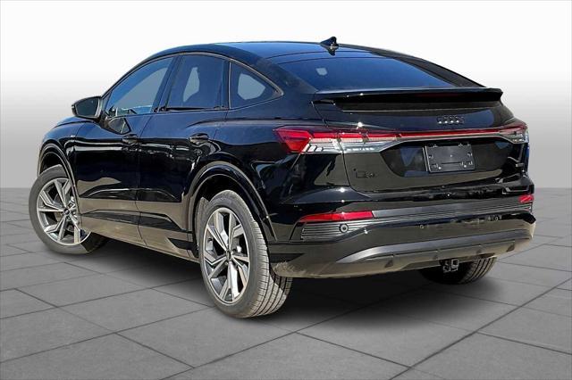 new 2025 Audi Q4 e-tron Sportback car, priced at $69,350