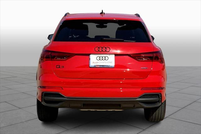 used 2024 Audi Q3 car, priced at $42,000