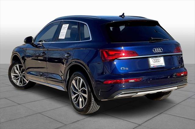 used 2021 Audi Q5 car, priced at $30,000