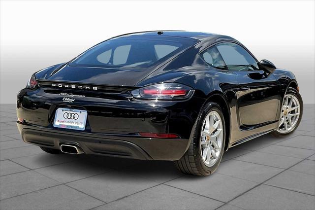 used 2022 Porsche 718 Cayman car, priced at $75,000