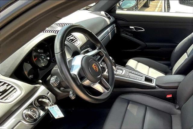 used 2022 Porsche 718 Cayman car, priced at $75,000