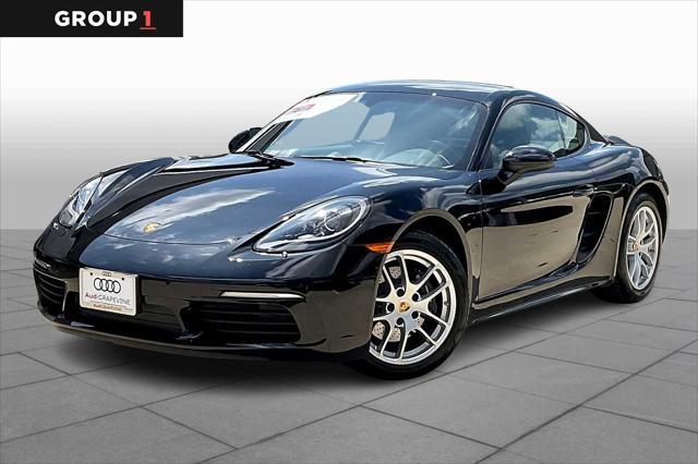 used 2022 Porsche 718 Cayman car, priced at $75,000