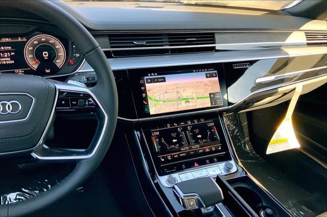 new 2025 Audi A8 car, priced at $106,975