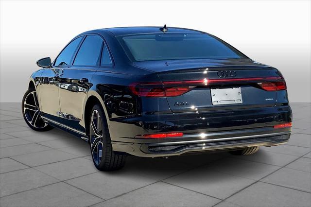 new 2025 Audi A8 car, priced at $106,975