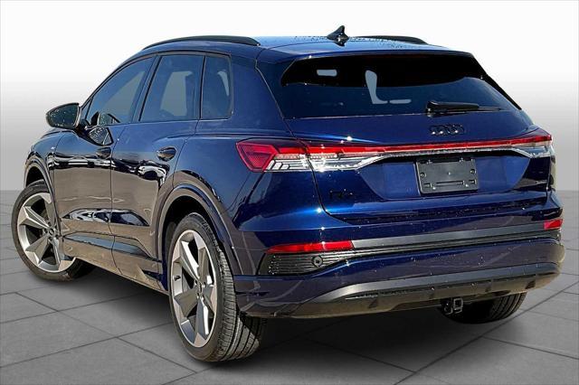 new 2025 Audi Q4 e-tron car, priced at $68,715