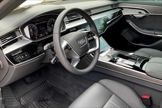 new 2025 Audi A8 car, priced at $106,975