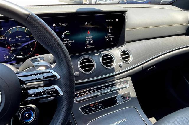 used 2023 Mercedes-Benz AMG E 63 car, priced at $125,000