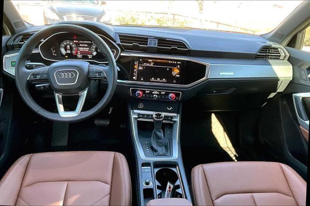 used 2024 Audi Q3 car, priced at $38,400