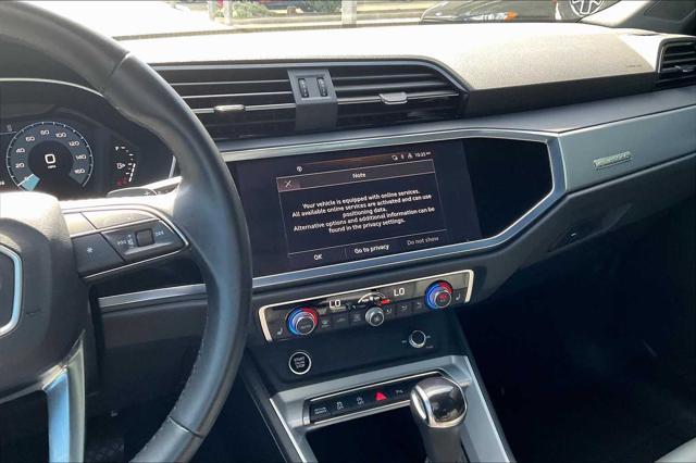 used 2022 Audi Q3 car, priced at $31,000