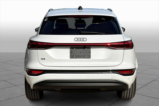 new 2025 Audi Q6 e-tron car, priced at $77,750