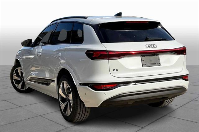 new 2025 Audi Q6 e-tron car, priced at $77,750