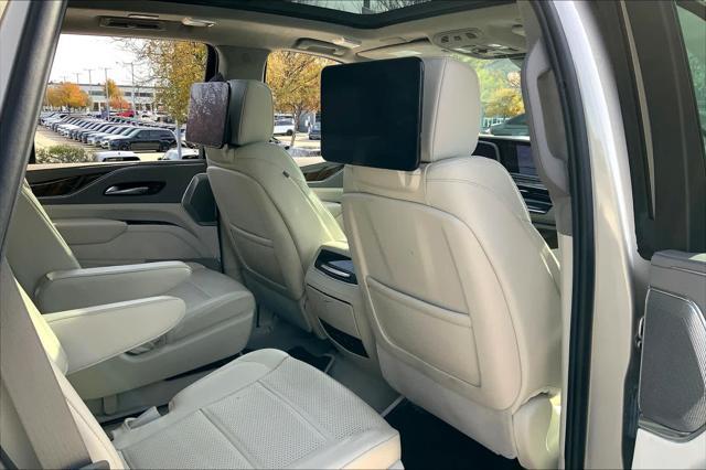 used 2023 Cadillac Escalade car, priced at $89,000