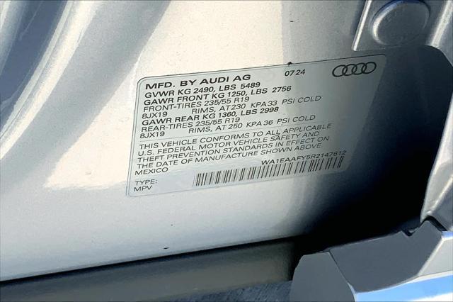 new 2024 Audi Q5 car, priced at $55,775