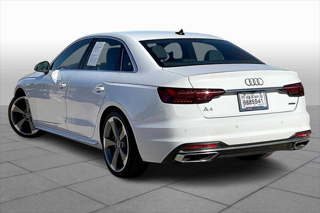 used 2024 Audi A4 car, priced at $46,000