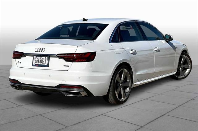 used 2024 Audi A4 car, priced at $46,000