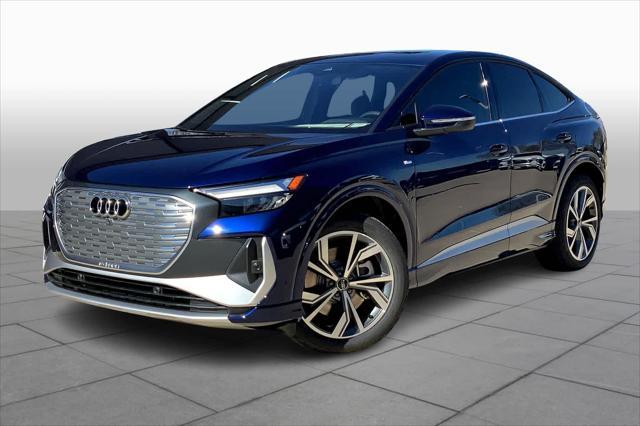 new 2025 Audi Q4 e-tron Sportback car, priced at $66,380