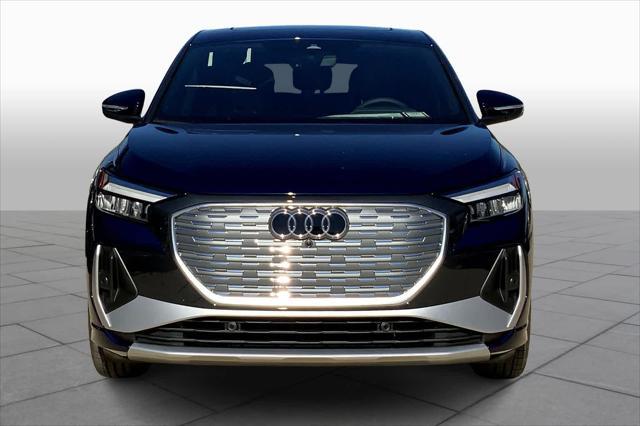 new 2025 Audi Q4 e-tron Sportback car, priced at $66,380