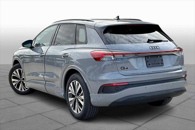 new 2025 Audi Q4 e-tron car, priced at $54,570