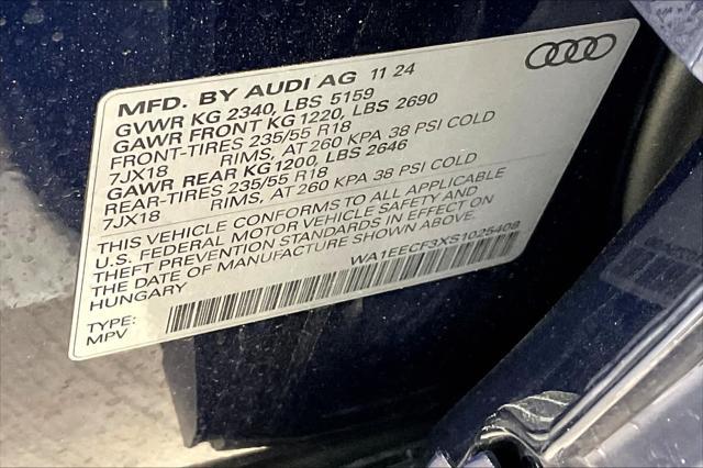 new 2025 Audi Q3 car, priced at $47,200