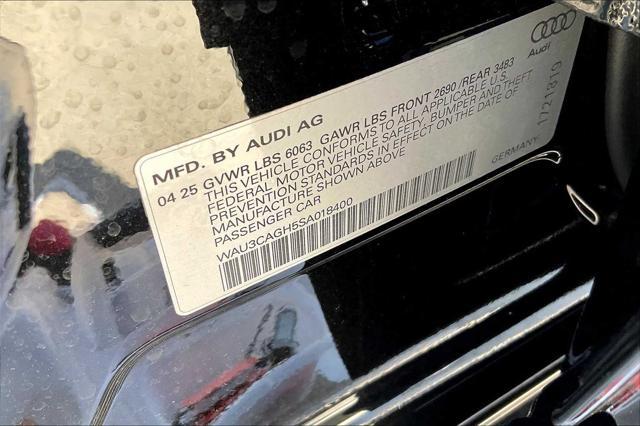 new 2025 Audi A6 e-tron car, priced at $75,885