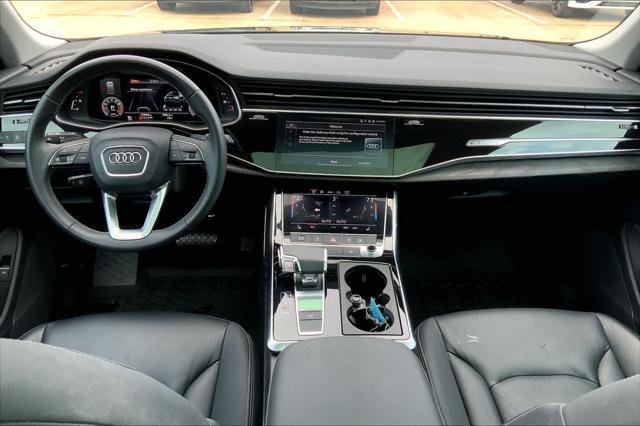 used 2022 Audi Q8 car, priced at $51,000