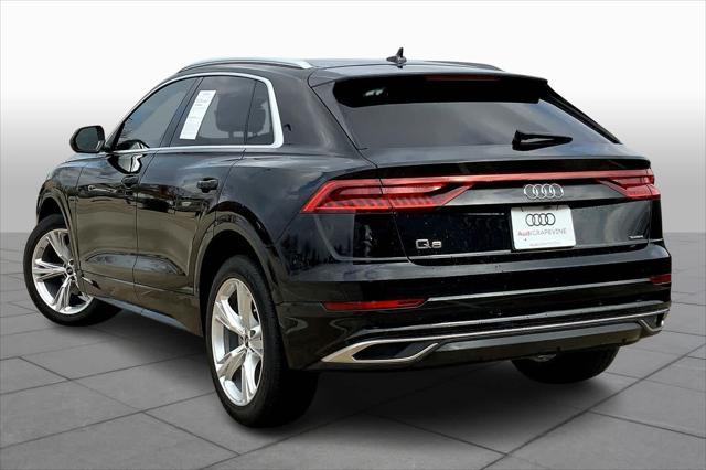 used 2022 Audi Q8 car, priced at $51,000