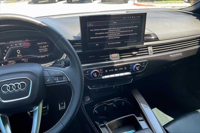 used 2024 Audi S5 car, priced at $56,000