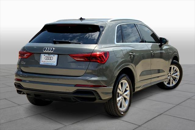 used 2024 Audi Q3 car, priced at $37,000