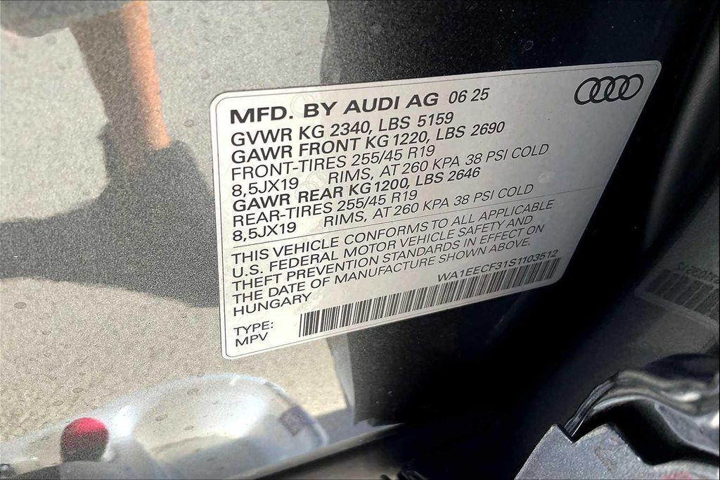 new 2025 Audi Q3 car, priced at $44,759