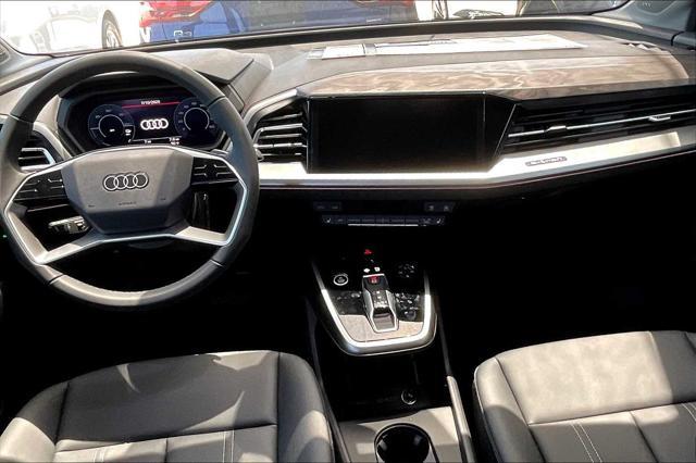 new 2025 Audi Q4 e-tron car, priced at $63,380