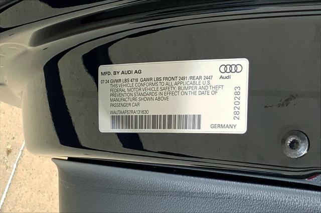 new 2024 Audi A5 car, priced at $59,455