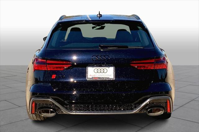 new 2025 Audi RS 6 Avant car, priced at $154,515