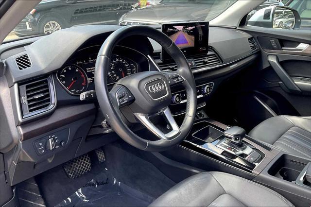 used 2021 Audi Q5 car, priced at $27,700
