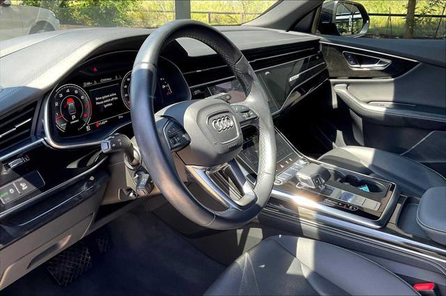 used 2022 Audi Q8 car, priced at $53,000