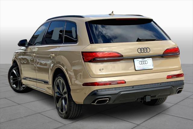 new 2025 Audi Q7 car, priced at $89,655