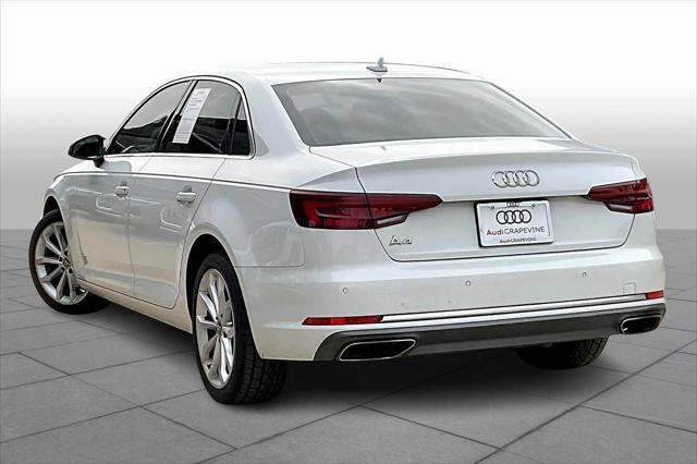 used 2019 Audi A4 car, priced at $24,000