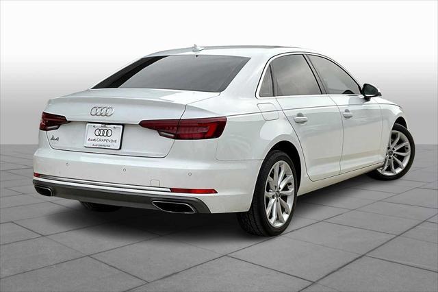 used 2019 Audi A4 car, priced at $24,000