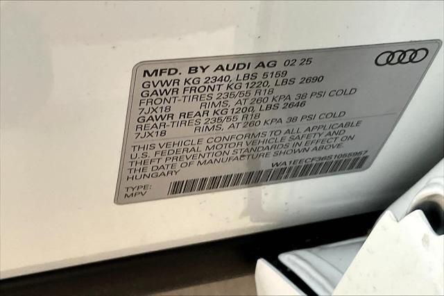 new 2025 Audi Q3 car, priced at $45,200
