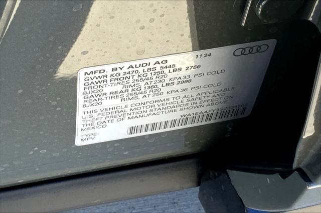 new 2025 Audi Q5 car, priced at $60,085