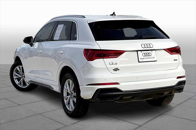 used 2022 Audi Q3 car, priced at $31,000