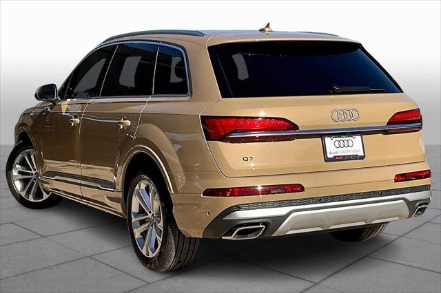 new 2025 Audi Q7 car, priced at $82,420