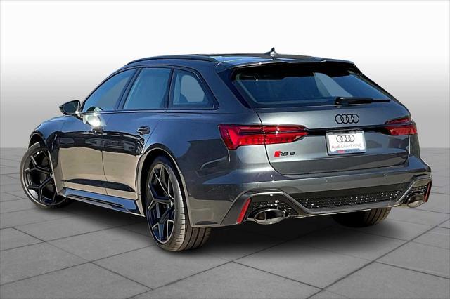 new 2025 Audi RS 6 Avant car, priced at $163,895