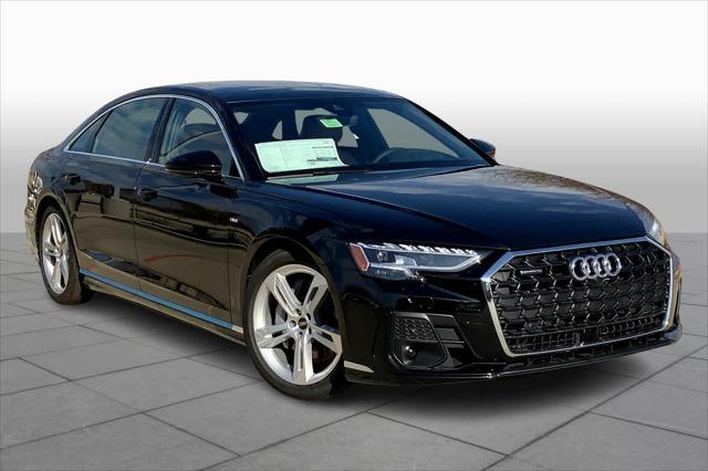 new 2025 Audi A8 car, priced at $101,320