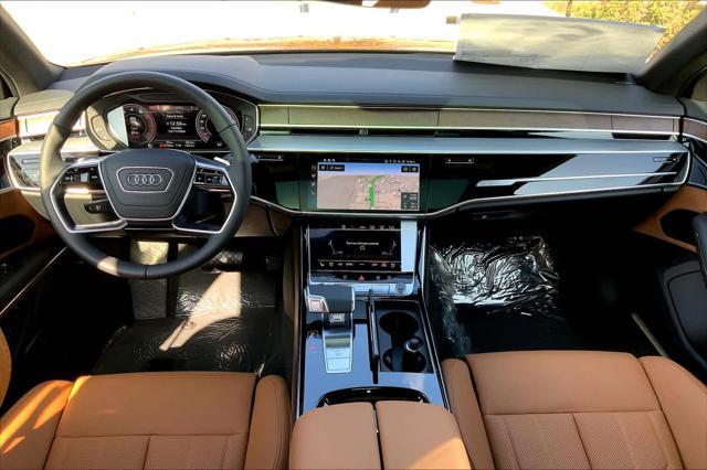 new 2025 Audi A8 car, priced at $101,320