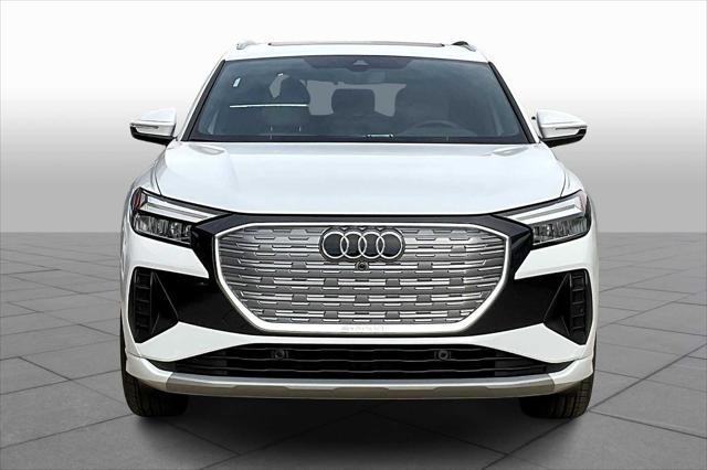 new 2025 Audi Q4 e-tron car, priced at $56,215