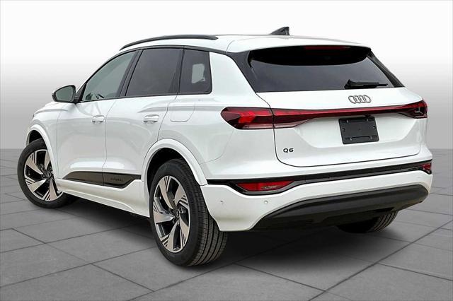 new 2025 Audi Q6 e-tron car, priced at $77,750