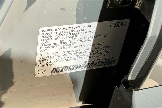 new 2024 Audi Q3 car, priced at $48,225