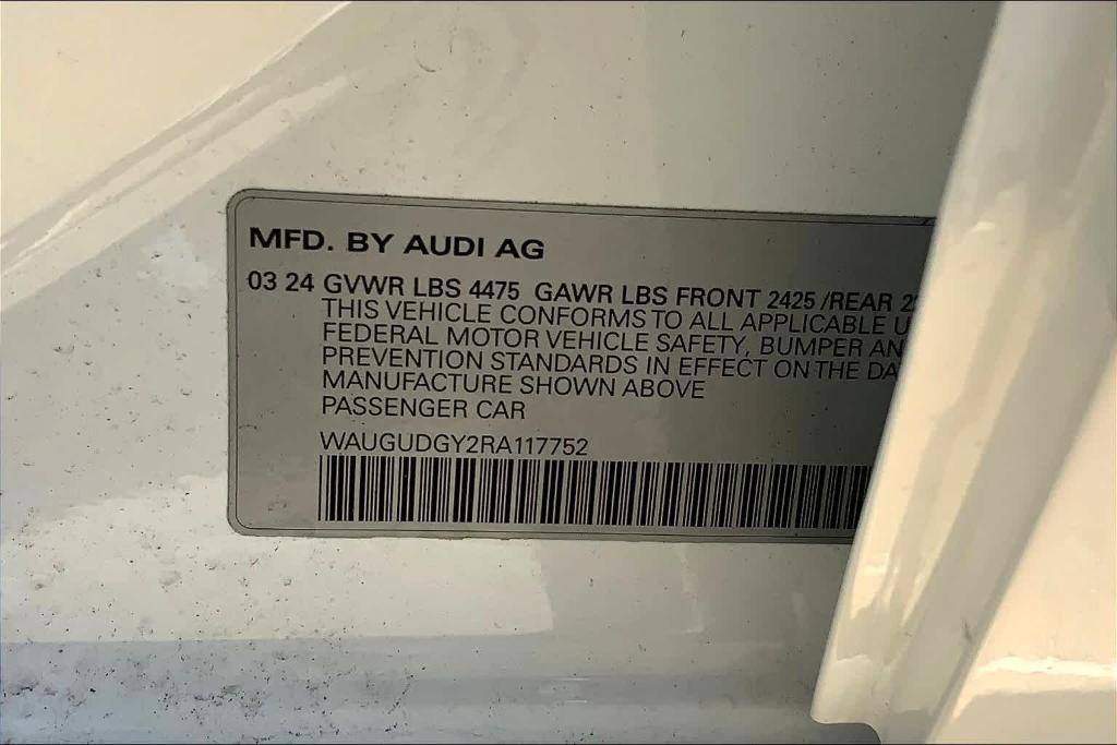 new 2024 Audi A3 car, priced at $40,188