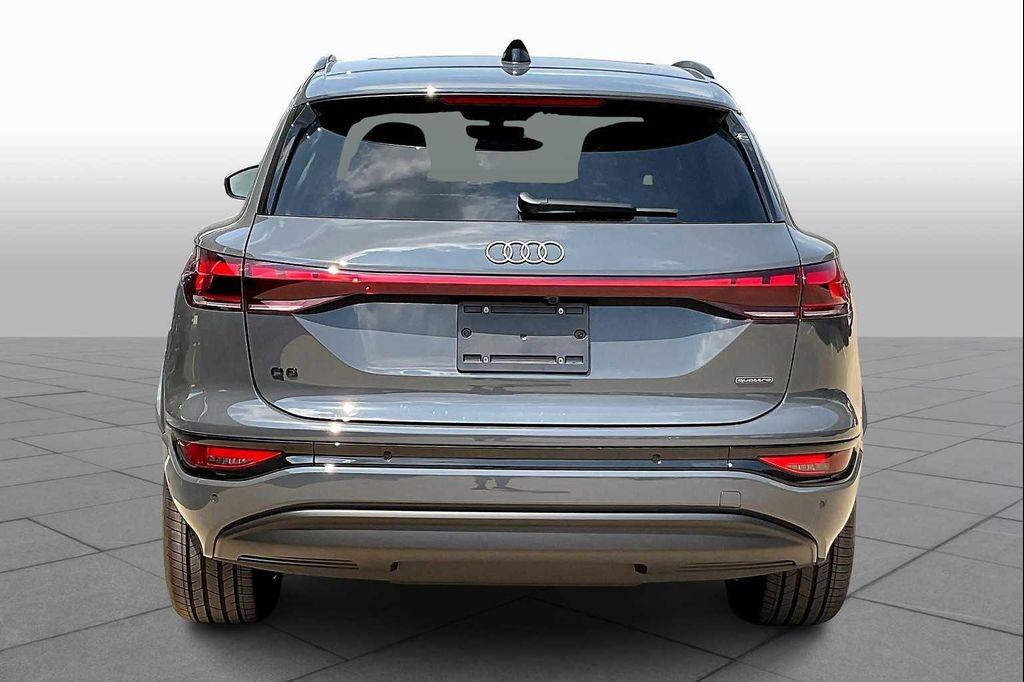 new 2025 Audi Q6 e-tron car, priced at $73,855