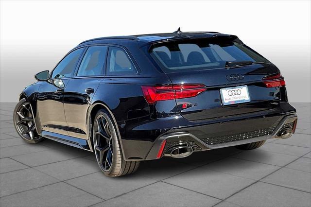 new 2025 Audi RS 6 Avant car, priced at $150,490